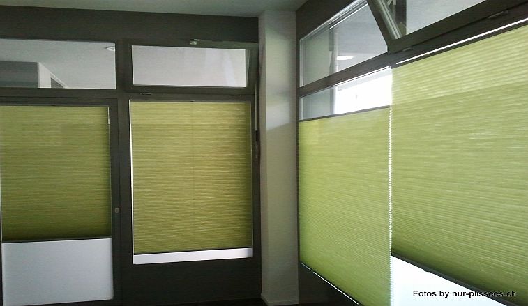 Plissees Faltstoren by nur-plissees.ch