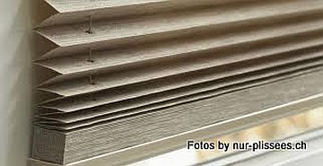Plisseerollo by nur-plissees.ch
