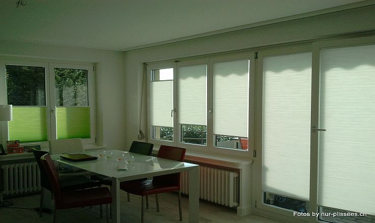 Plissees Faltstoren by nur-plissees.ch